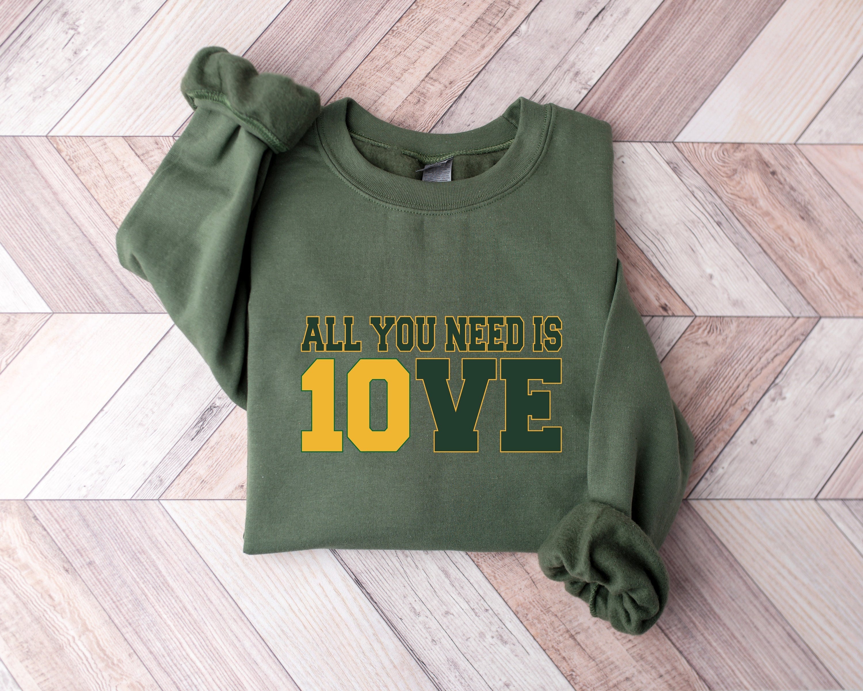 All You Need is Love Football Sweatshirt