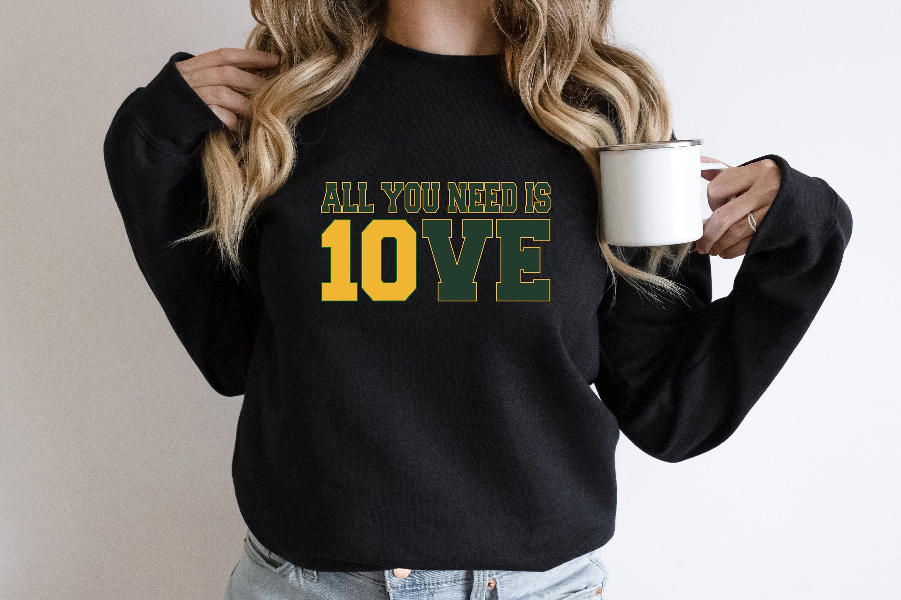 All You Need is Love Football Sweatshirt