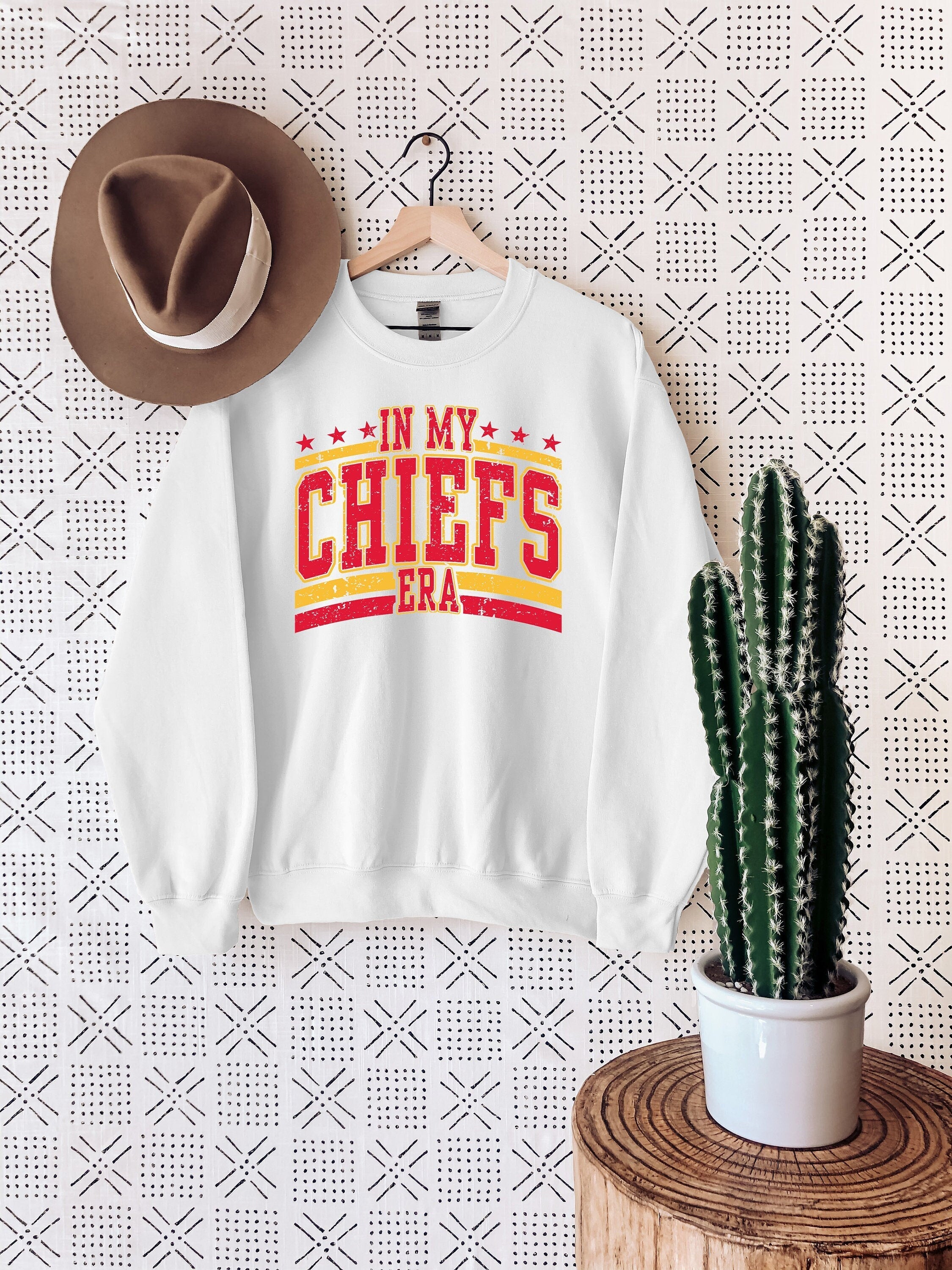 In My Chiefs Era ，Football Sweatshirt