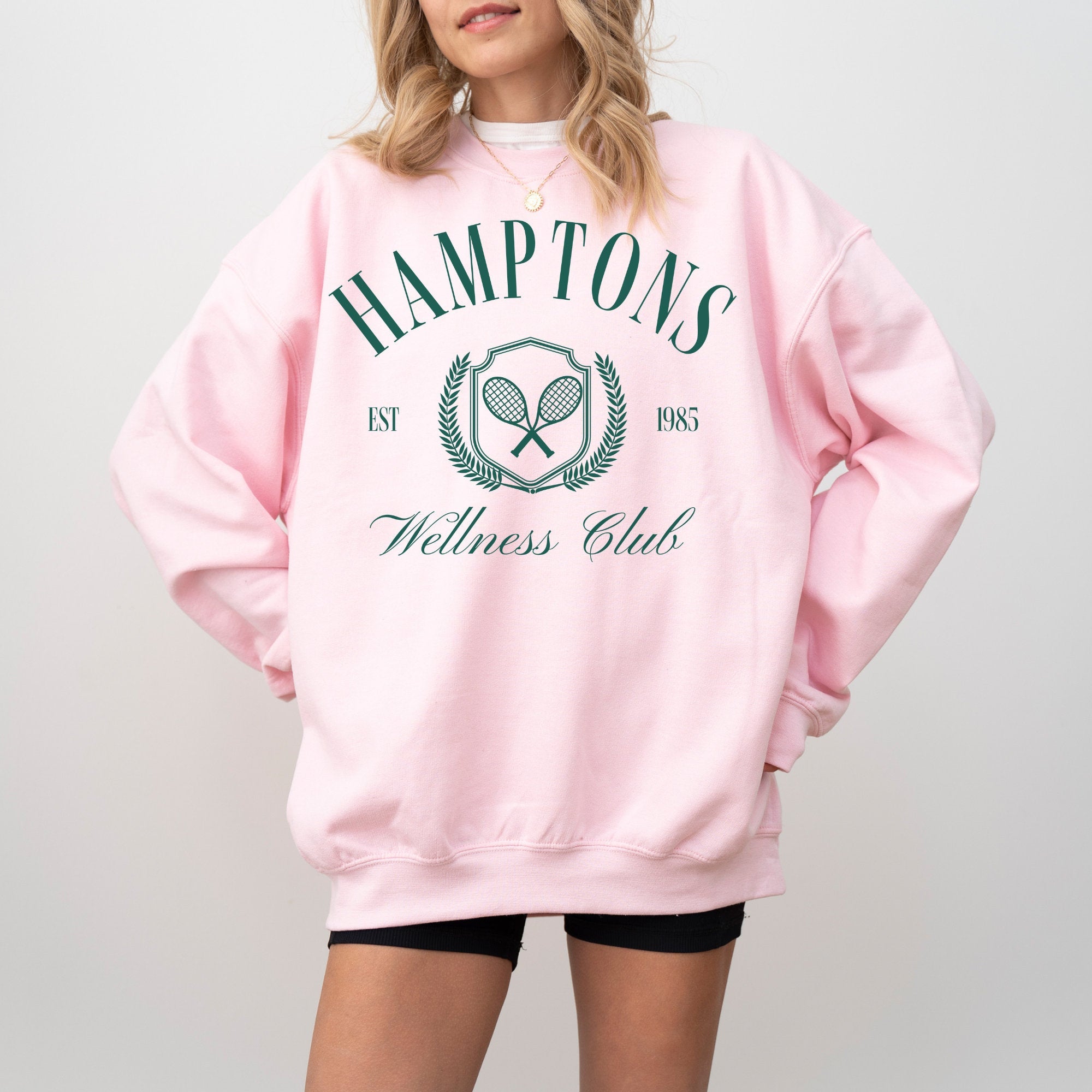 Hamptons Wellness Club Tennis  Sweatshirt