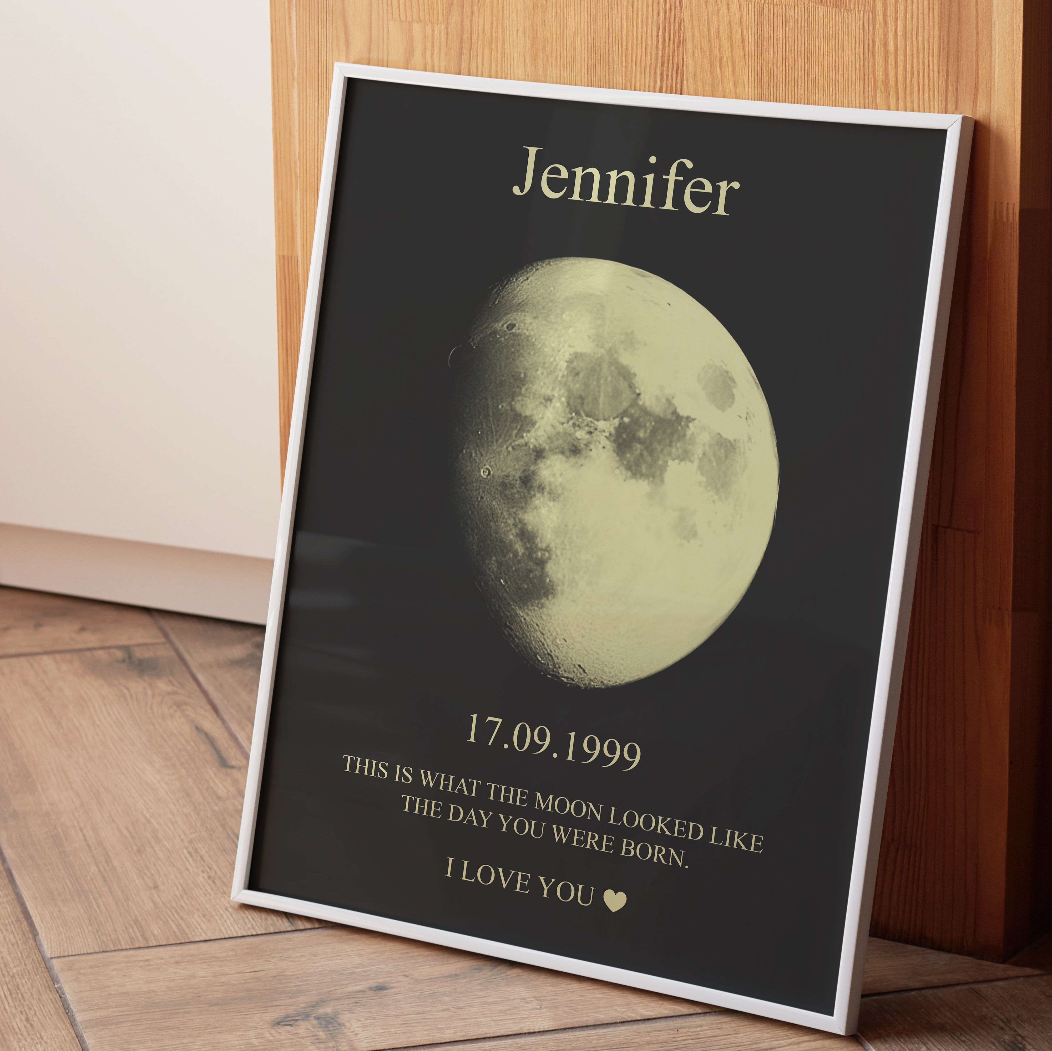 Personalized Moon Phase Art