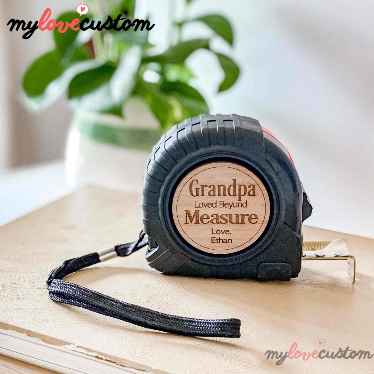 Loved Beyond Measure Personalized Tape Measure