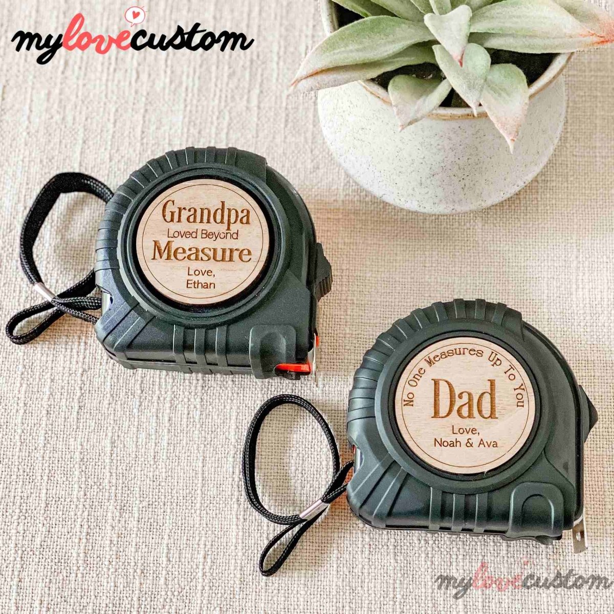 Loved Beyond Measure Personalized Tape Measure