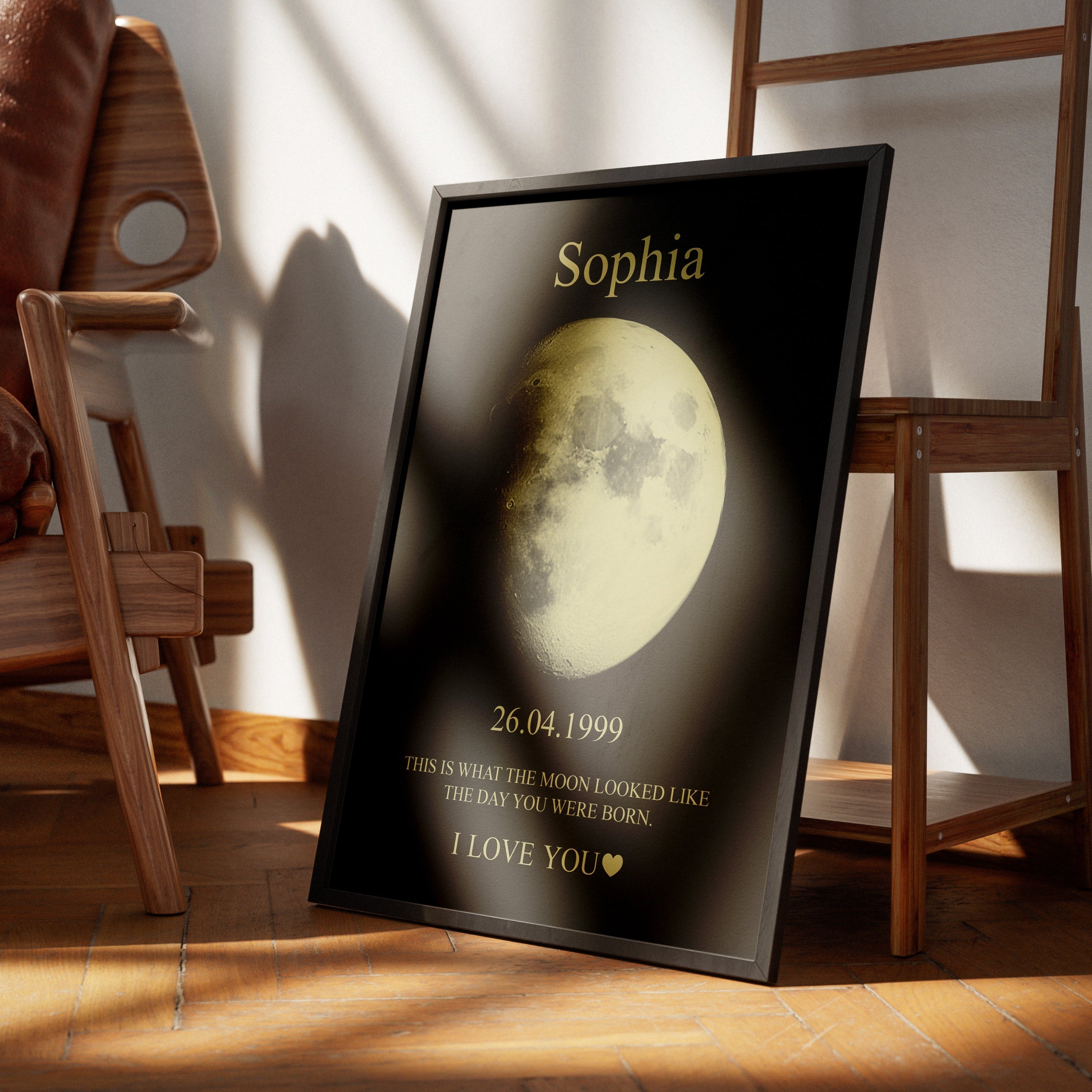 Personalized Moon Phase Art