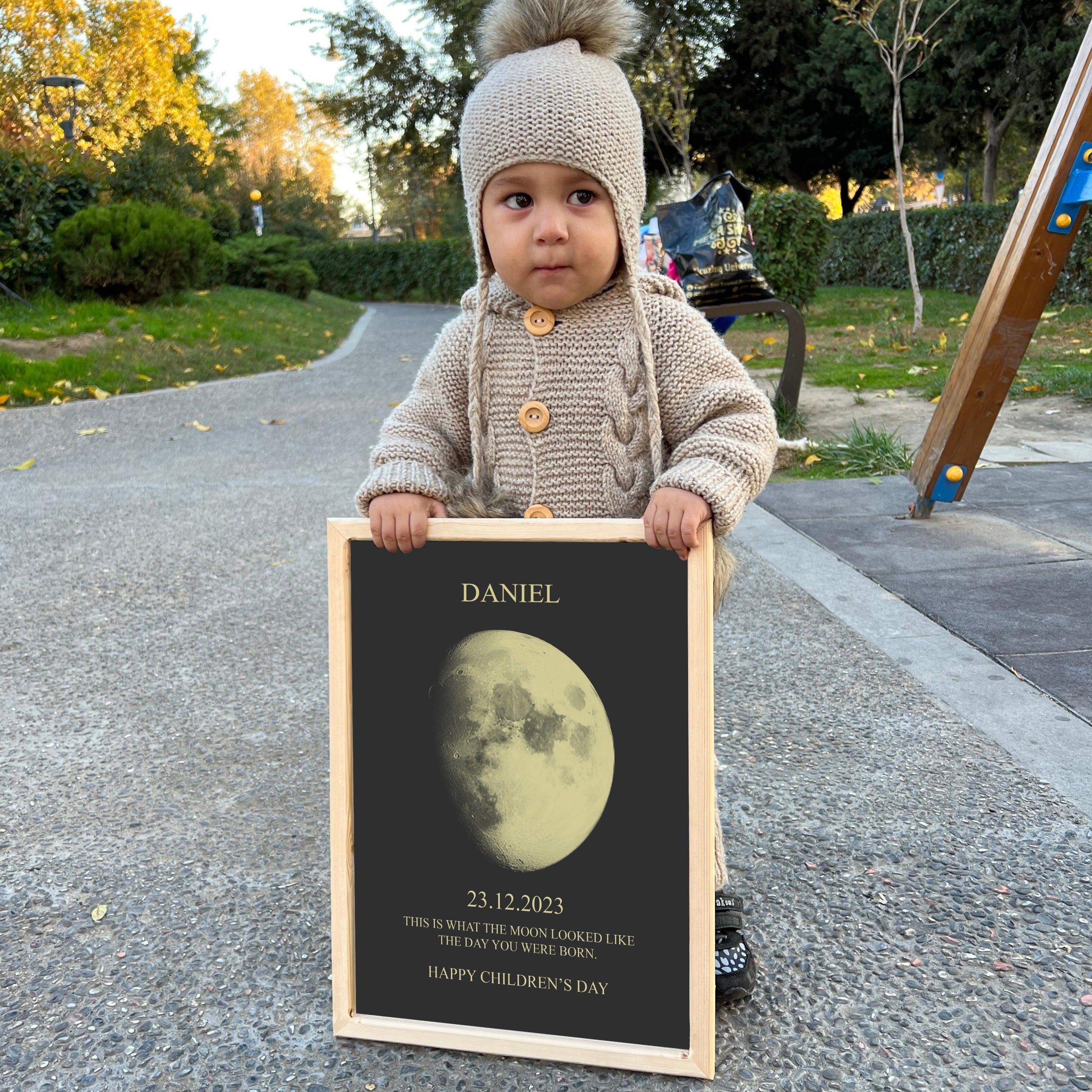 Personalized Moon Phase Art